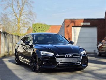 Audi A5 2.0TFSI MHEV/190PK/BTW AFTREKBAAR/BORBET, Cuir, Achat, Euro 6, Entreprise