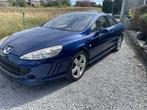 Peugeot 407 2.7L V6, Auto's, Parkeersensor, Beige, Blauw, Leder