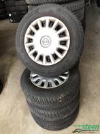 Opel Corsa en Astra winterbandenset 4 x 100 ET38 - 185-70-14, 14 inch, Gebruikt, Banden en Velgen, Personenwagen