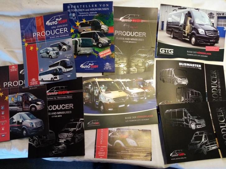 AUTOCUBY minibussen, Boeken, Auto's | Folders en Tijdschriften, Zo goed als nieuw, Ophalen of Verzenden