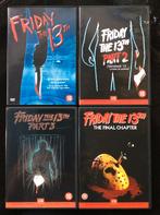 Friday The 13th Part 1 t/m 4 DVD, Cd's en Dvd's, Dvd's | Horror, Vanaf 16 jaar, Ophalen of Verzenden, Zo goed als nieuw, Overige genres