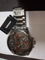 Mr. Daddy Diesel horloge DZ7315 NIEUW, Overige merken, Staal, Staal, Verzenden
