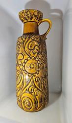 Bay Keramiek
West Duitse Vintage XL vaas met bloemen 73 45, Antiek en Kunst, Ophalen of Verzenden