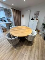 4 chaises de salle à manger, Enlèvement, Comme neuf, Gris