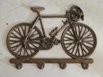 Vintage kapstok in koper in de vorm van een koersfiets, Antiek en Kunst, Ophalen of Verzenden, Koper