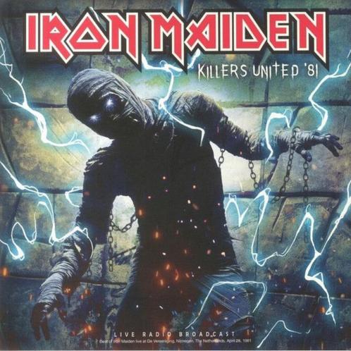 IRON MAIDEN - Killers United '81: Live Radio Broadcast    Ge, Cd's en Dvd's, Vinyl | Hardrock en Metal, Nieuw in verpakking, Ophalen of Verzenden