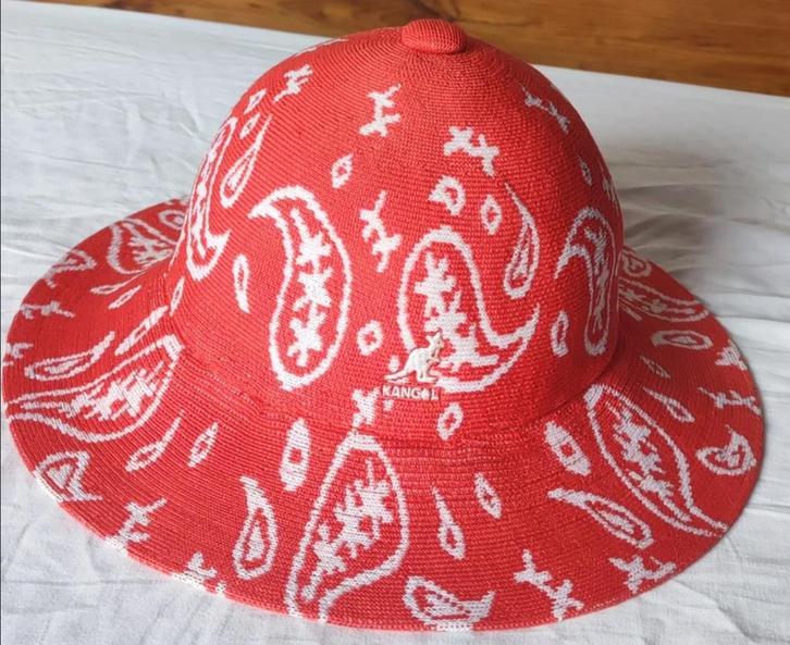 Chapeau Kangol (Paisley Wide Brim Casual), Kleding | Heren, Hoeden en Petten, Zo goed als nieuw, Hoed, 57 cm (M, 7⅛ inch) of minder