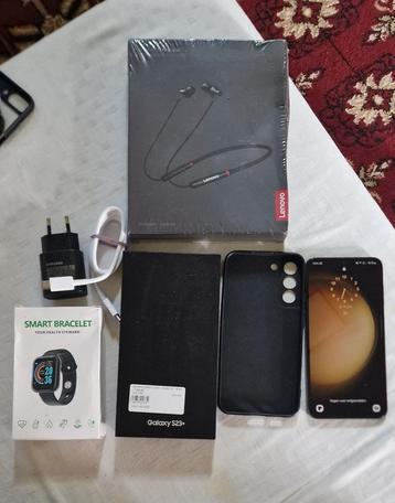 Samsung galaxy S23+, bijna nieuw, 512gb, met accessoires
 beschikbaar voor biedingen