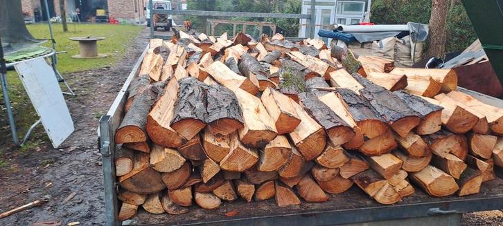 Brandhout zwarte els.  gratis geleverd  bij u thuis, Tuin en Terras, Brandhout, Ophalen of Verzenden