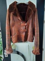 Korte daim vest met wol.Merk 7 Th  Avenue.Maat 40., Kleding | Dames, Jassen | Winter, Ophalen of Verzenden, Zo goed als nieuw