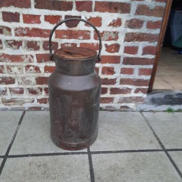 Mooie antieke melkkruik in koper, Antiek en Kunst, Ophalen, Koper