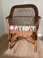 Chaise vintage en forme de brindilles tissées, Maison & Meubles, Fauteuils, Moins de 75 cm, Comme neuf, Enlèvement, 50 à 75 cm