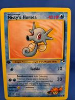Misty's Horsea 86/132 - Gym Heroes (1st edition), Hobby en Vrije tijd, Verzamelkaartspellen | Pokémon, Verzenden, Zo goed als nieuw