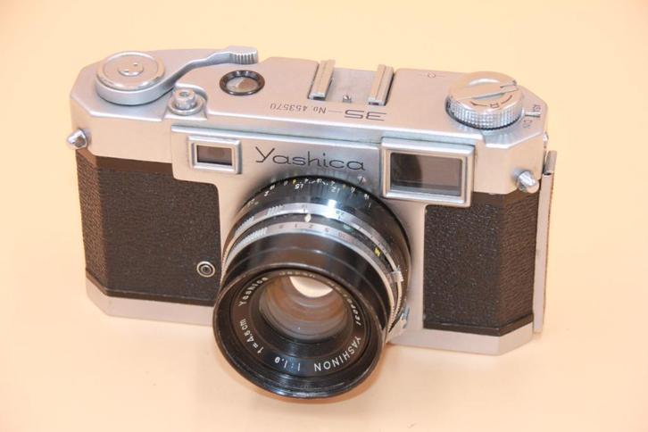 YASHICA 35 - 45/1.9, Audio, Tv en Foto, Fotocamera's Analoog, Gebruikt, Overige Merken, Ophalen of Verzenden
