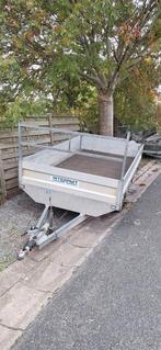 Remorque dubbelas gebruikt. Aanhangwagen, Auto diversen, Aanhangers en Bagagewagens, Ophalen, Gebruikt