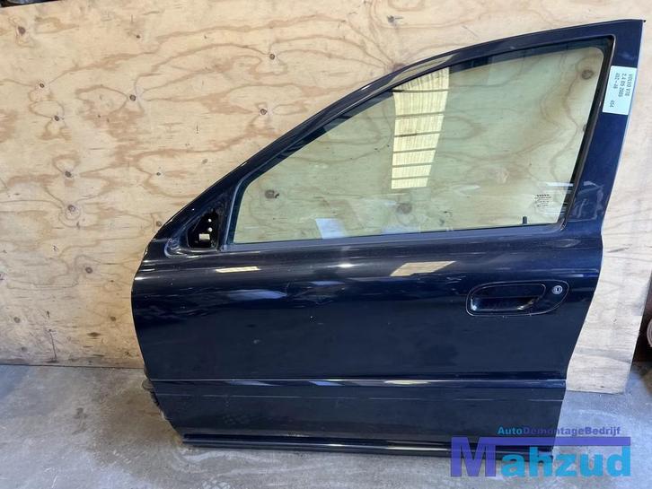 VOLVO V70 Zwart 45246 links voor deur 1999-2007, Auto-onderdelen, Carrosserie, Deur, Volvo, Voor, Links, Gebruikt