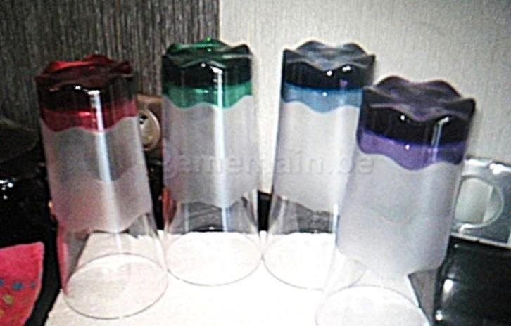 Tupperware : beaux verres polycarbonate, Maison & Meubles, Cuisine| Tupperware, Neuf, Enlèvement ou Envoi