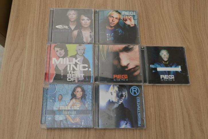 klein lotje cd's Regi & Milk inc, Cd's en Dvd's, Cd's | Dance en House, Zo goed als nieuw, Dance Populair, Ophalen of Verzenden