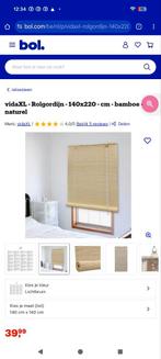 1m op 2m20 bamboe rolgordijn., Ophalen of Verzenden, Zo goed als nieuw