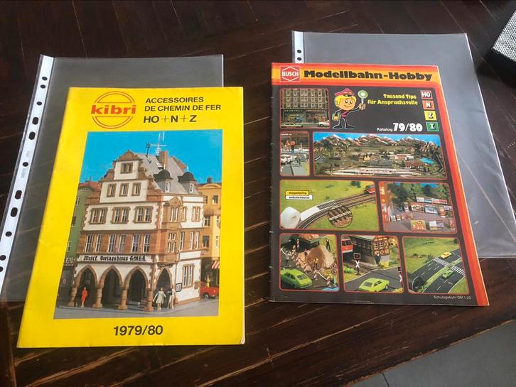 catalogues accessoires train modélisme kibri busch, Hobby & Loisirs créatifs, Trains miniatures | HO, Utilisé, Livre, Revue ou Catalogue