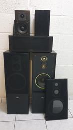 Surround speakers Sony zwart, Audio, Tv en Foto, Luidsprekerboxen, Gebruikt, Sony, Surroundset zonder subwoofer, 120 watt of meer