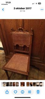 2x6 Mechelse eiken stoelen, Antiek en Kunst, Ophalen