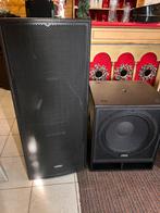 2 x Jb systems vibe 30 mk2 + 2 x sub 18, Subwoofer, Zo goed als nieuw, 120 watt of meer, Ophalen
