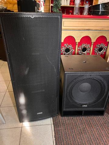 2 x systèmes Jb vibe 30 mk2 + 2 x sub 18, Autres marques, Subwoofer, Comme neuf, Enlèvement
