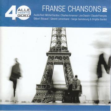 Alle 40 goed met Franse Chansons 2 of Gezellig aan tafel beschikbaar voor biedingen