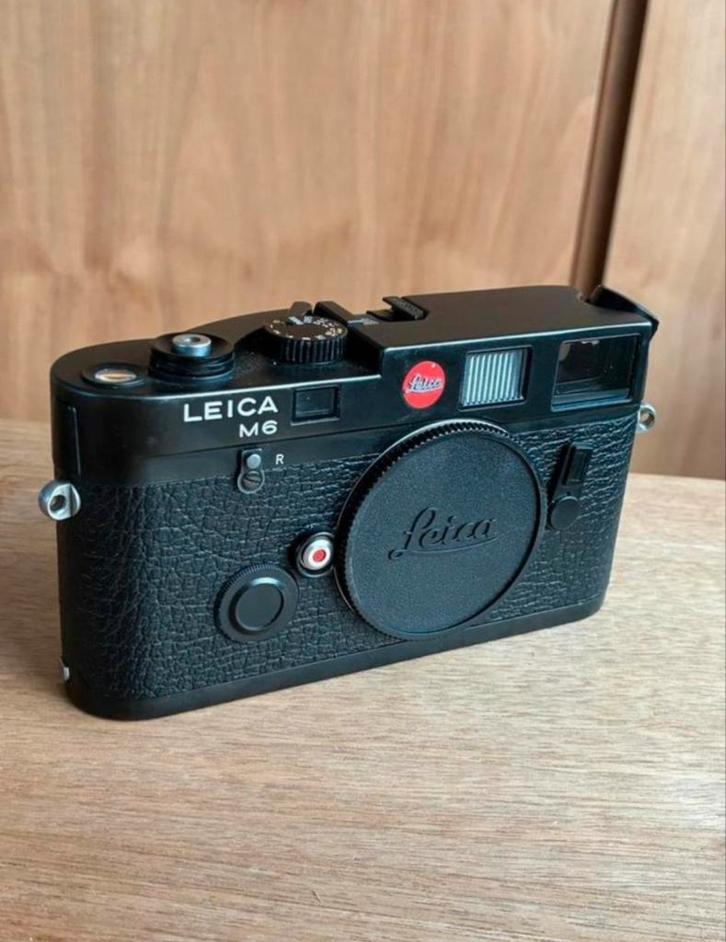 Leica M6, Audio, Tv en Foto, Fotocamera's Analoog, Zo goed als nieuw, Leica, Ophalen of Verzenden