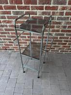 Stijlvolle trolley met 3 etages perfect voor badkamer/keuken, Ophalen, Zo goed als nieuw