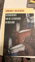 Geschiedenis van de literatuur in Rusland, Boeken, Ophalen of Verzenden, Zo goed als nieuw, Emmanuel Waegemans
