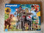 Playmobil Basiskamp van de Explorers met T-Rex - 9429, Kinderen en Baby's, Speelgoed | Playmobil, Ophalen, Zo goed als nieuw, Complete set