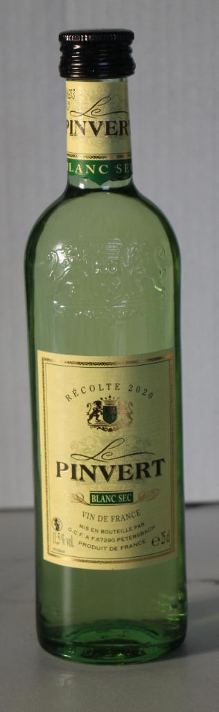 Le Pinvert Blanc Sec - Vin De France 2020 25cl 11,5% beschikbaar voor biedingen