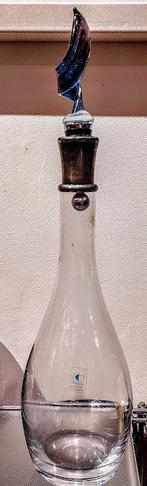 carafe à vin en cristal soufflé à la bouche - Boussu, Enlèvement ou Envoi