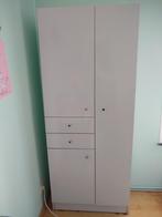 Witte kast, volledig functioneel met zilverkleurige knoppen, Ophalen, Gebruikt