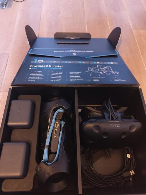 Htc Vive kit volledig, Consoles de jeu & Jeux vidéo, Virtual Reality, Utilisé, PC, Lunettes VR, Enlèvement