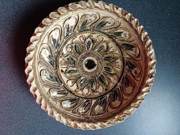 Maîtrise de Nimy petit plat poterie céramique signée vintage