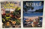 2 exclusieve kookboeken "De 4 Seizoenen" en "Australië", Comme neuf, Envoi, Cherry Ripe, Plat principal