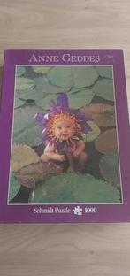 Puzzel Anne Geddes 1000 stukken, Ophalen, 500 t/m 1500 stukjes, Gebruikt, Legpuzzel