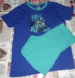 176 16 ans pyjama shortama blauw groen, Kinderen en Baby's, Kinderkleding | Maat 176, Ophalen of Verzenden, Zo goed als nieuw