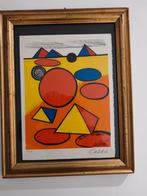 Handgesigneerde Alexander Calder Hommage a San Lazzaro 1975, Antiek en Kunst, Kunst | Litho's en Zeefdrukken, Ophalen of Verzenden