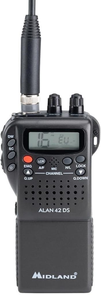 Midland Alan 42 DS draagbare ontvanger GRATIS LEVERING, Telecommunicatie, Zenders en Ontvangers, Nieuw, Ontvanger, Verzenden