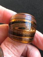 Vintage Murano Glas Ring – Avventurina (Goudsteen), Handtassen en Accessoires, Ringen, Ophalen of Verzenden, Zo goed als nieuw