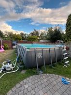 Grote zwembad merk intex met alle toebehoren erbij, Tuin en Terras, Ophalen, Zo goed als nieuw