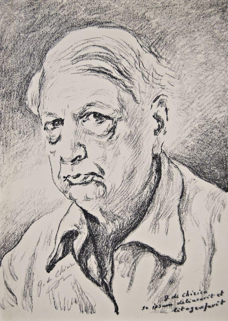 Lithografie Giorgio de Chririco gesigneerd (gelimiteerd), Antiek en Kunst, Kunst | Litho's en Zeefdrukken, Verzenden