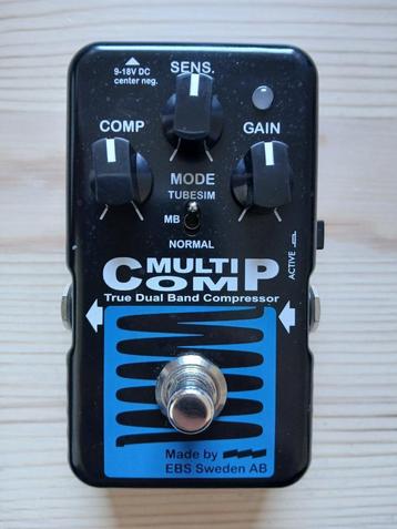 EBS Multicomp (Compresseur), Musique & Instruments, Enlèvement ou Envoi, Utilisé, Compresseur