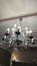 Vintage luster 12 lampen., Enlèvement, Comme neuf