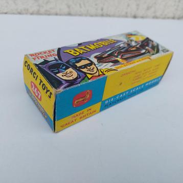 CORGI TOYS BATMOBILE 267 MET BATMAN ROBIN LEGE DOOS 1966 beschikbaar voor biedingen