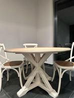 Eetkamertafel, Ophalen, Zo goed als nieuw, Rond, 100 tot 150 cm